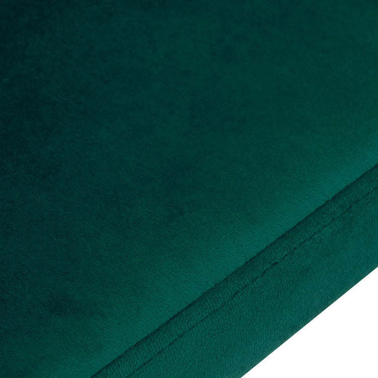 Pack 2 Silla Mizzi Velvet verdes| Sala, Dormitorio u Oficina